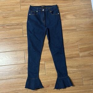 ASOS Dark Blue Flare Jeans